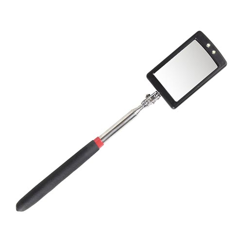 Telescopic Inspection Mirror With 2 Led Telescopic Inspection Mirror With 2 Led