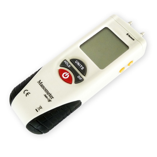 Bluetooth Digital Dual Differential Manometer